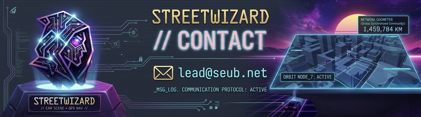 StreetWizard — contact, lead@seub.net